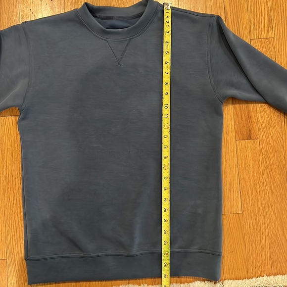 Lululemon crew size medium blue-gray - Picture 6 of 9